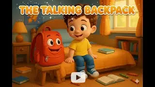 🌙A Gentle Bedtime Story: Buddy the Talking Backpack 🌙🎒