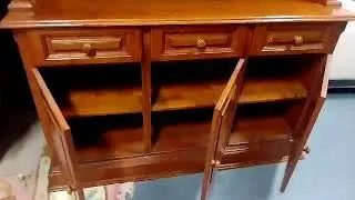 Wooden kitchen cabinet  ( used ) For sale and review see price below 