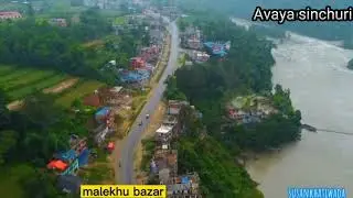 #dhading /malekhu/ bajar/ drone shot  /avaya /sinchuri