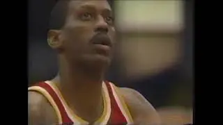 SLEEPY Floyd (Houston Rockets) lits up the Denver Nuggets with 40 POINTS!!! (Feb.26, 1991)