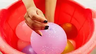 Water balloon pop !! Relaxing balloon pop video !! Episode - 212 !!