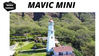 DJI MAVIC MINI DRONE Diamond Head Light House BRICK HAWAII