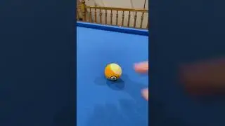 Championship cloth nap or ghost causing balls to wobble and change direction?