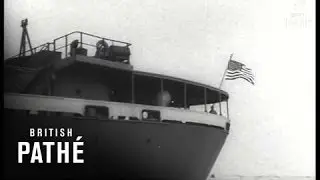 First Us Ship Through Suez, Pays Toll Under Protest (1957)