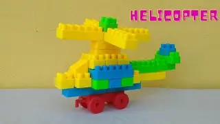How to make a Helicopter with Building Blocks for Kids/Building Blocks for Kids/Blocks Helicopter/