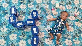 4 months completed photoshoot. .comedy laughter comedy with some cute baby