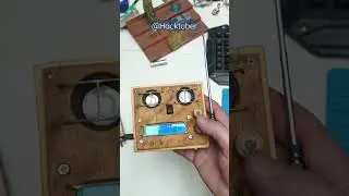 Homemade Wood Radio
