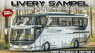 Livery Custom Srikandi to JB3 RESV x Danz || Free polosan vektor dan PPL.