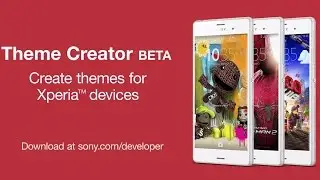 Create themes for Xperia devices with Theme Creator BETA