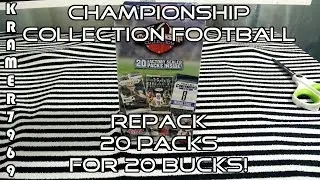 NFL Championship Collection Repack #2 - 20 Retail Packs. Decent value!