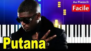 Ninho Putana Piano Cover Tutorial (AuPiano.fr)