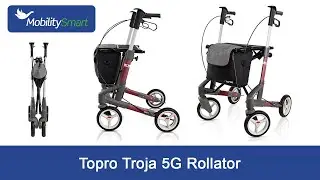 Topro Troja 5G Rollator - Combines Practicality, Comfort & User Safety