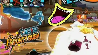 OPBR Whitebeard and EX kaido double charged fusion skill 1 + 2 in One Piece Bounty Rush Showcase HD