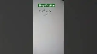 simplification #mathematics #maths #youtubeshorts