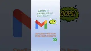 How to Recover Deleted Gmail Emails: Quick & Easy Tutorial #datarecovery #emailrecovery #gmail