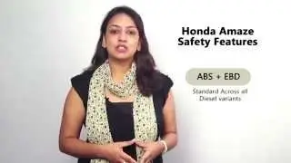 What are the safety features in Honda Amaze?