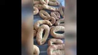 Taralli pugliesi con esubero di pasta madre