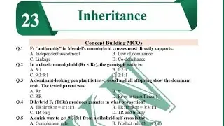 let's solve mcqs of inheritance