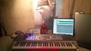 MIDI 4x4 USB Review & How to Set up / Casio LK-100 Light-Up Keys Trick