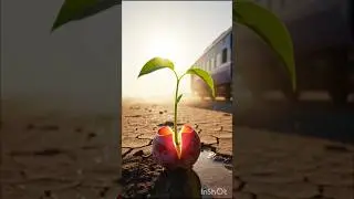 Indian soldier saved grape plant from drying by watering It 😭 #ai #army #grape #tree #save #aistory