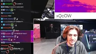 xQc based take after reacts on Tenz lose boomerang games in Twitch Rivals