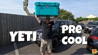 YETI Cooler Preperation, Pre-Cool & Pre Ice