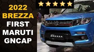 2022 Brezza 💥likely to be Maruti's first car with a 5-star safety!