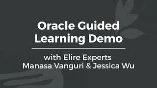 Oracle Guided Learning Demo: In-Context Training and Onboarding Processes