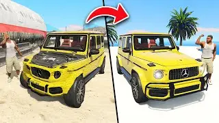 Repairing MERCEDES G WAGON in GTA 5!