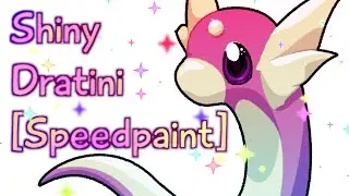 ➊ Shiny Dratini [Speedpaint]