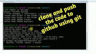 How to push code to GitHub | part-3 |Clone repository |Commit the code
