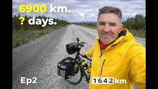 Biking from Alaska to California | E2 - Crossing to Yukon