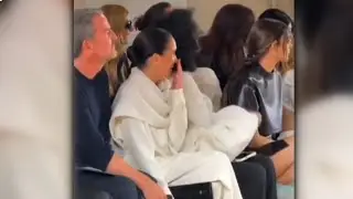 &lsquo;Mean girl&rsquo; Meghan Markle under fire for laughing at model who tripped during Balenciaga show