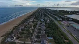 Avon North Carolina - Outer Banks - 360 Degree Aerial Pan