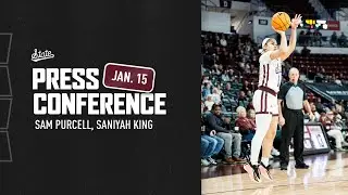 WOMEN'S BASKETBALL | Sam Purcell, Saniyah King vs Vanderbilt - 1/15/26