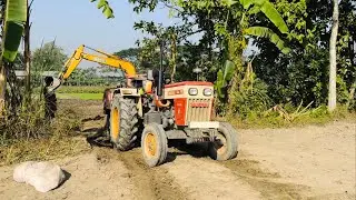 New Holland Tractor Loading by JCB | Tractor Power Test | Tractor Working Time | Tractor Video (02)