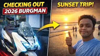 We went to Suzuki showroom | Burgman 2026 Bluetooth | Vlogs 🧿