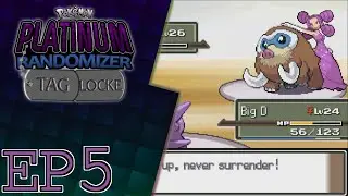 Pokemon Platinum Randomizer Taglocke - Part 5 | Fantina and the first death...