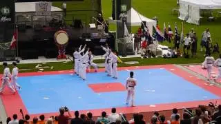 Kukkiwon Taekwondo Demonstration 2017 @ Swangard Stadium - Korean Cultural Heritage Society