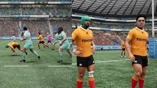 Rugby Challenge 4 - Toyota Cheetahs vs Gloucester. Matt Toomua back at Flyhalf
