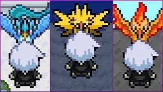 Pokemon Unbound Version - Kanto Legendary Birds (Locations)