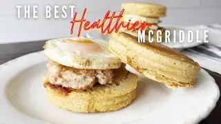 The BEST Healthier McGriddle | Gluten Free Paleo |Flexible Dieting Recipes| McDonalds At Home Recipe