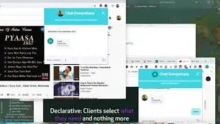 Chat Everywhere chrome extension demo