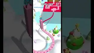Gameplay top mobile games Relaxing n satisfying game iOS/ANDROID Stacky Dash  #gameplay Level 1518