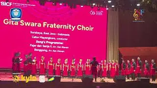 DAY 4 | Teenager Voice Category | FAJAR DAN SENJA II, Arr. Ken Steven | Gita Swara Fraternity Choir