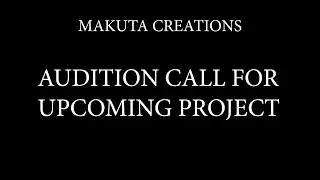 audition call