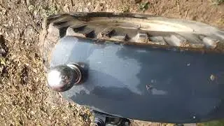 Tractor front wheel mud guard #855 #viral