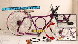MONTEI ALGUMAS PE&Ccedil;AS NA MONARK //FICOU CHAVE