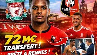 J&Eacute;R&Eacute;MY JACQUET SIGNE &Agrave; LIVERPOOL ! Transfert &agrave; 72 M&euro; confirm&eacute;