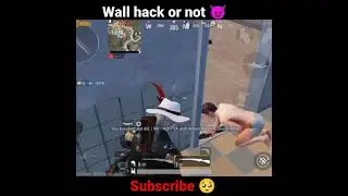 Wall hack glitch shot in BGMI || #pubg #bgmi #short